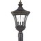Quoizel Devon Outdoor Post Lantern DE9256IB - alternate 1